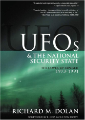 Book cover: UFOs and the National Security State