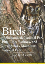 Book cover: Birds of Shenandoah National Park, Blue Ridge Parkway